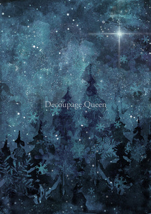 DQVP-0530 Vellum A4 Night Sky