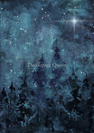 DQVP-0530 Vellum A4 Night Sky