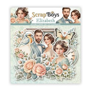 Elizabeth Die Cuts 47/PK Double Sided