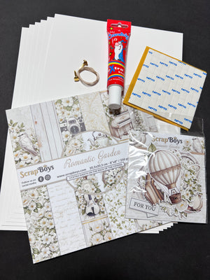 ScrapBoys Online Course Romantic Garden Folio