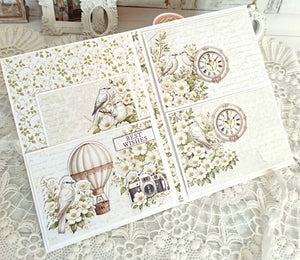 ScrapBoys Online Course Romantic Garden Folio