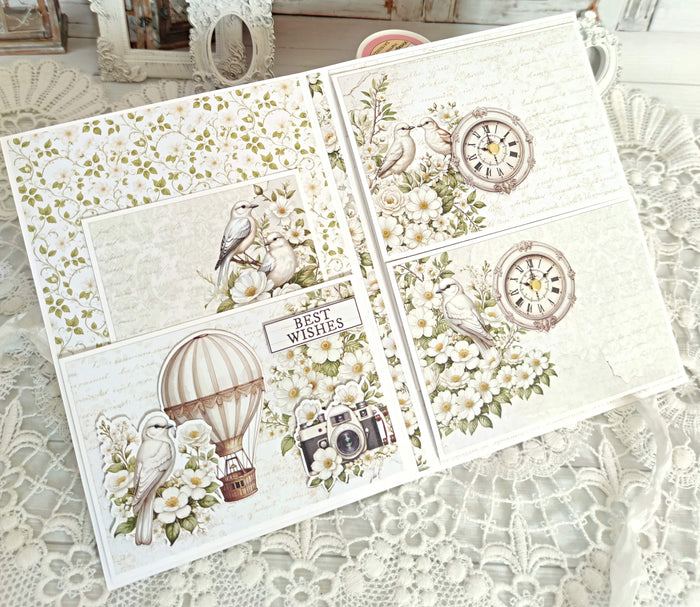 ScrapBoys Online Course Romantic Garden Folio