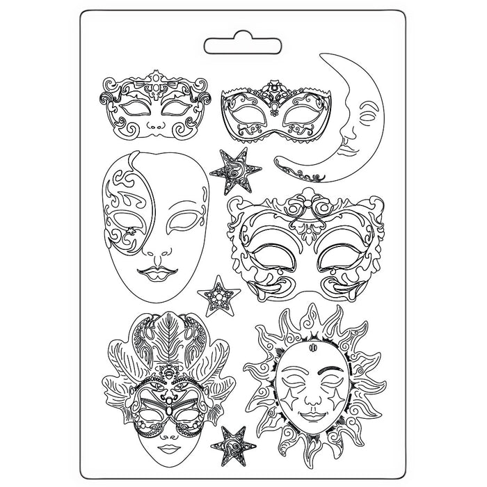 K3PTA4586 Soft Maxi Mold Masquerade Masks