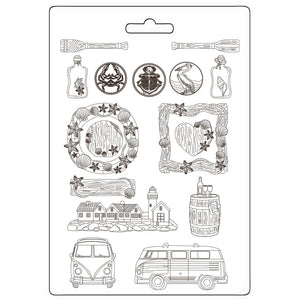 K3PTA4591 Soft Maxi Mold Silent Sea