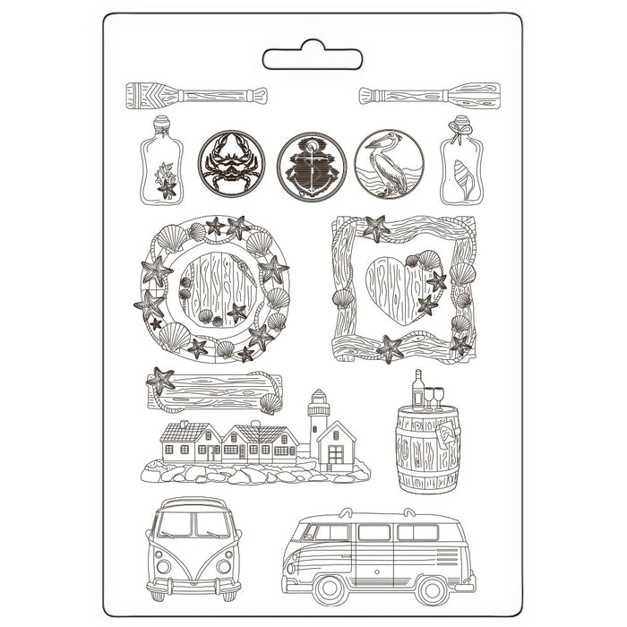 K3PTA4591 Soft Maxi Mold Silent Sea
