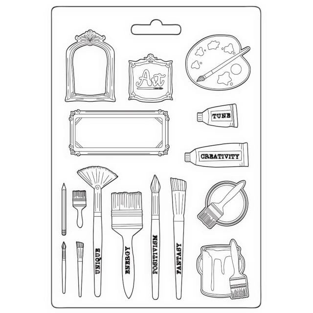 K3PTA5650 Soft Mold A5 Sunflower Art Brushes