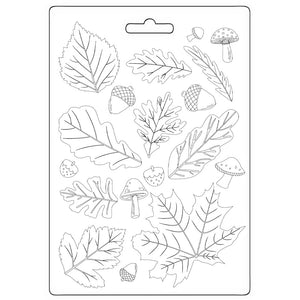 K3PTA5676 Soft Mold A5 Whispering Woods Leaves