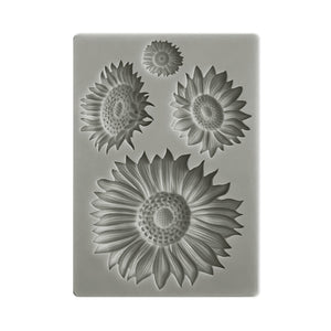 KACM09 Silicon Mold A6 Sunflower Art Sunflowers