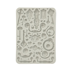 KACMA537 Silicon Mold A5 Golden Harmony Keys Handles and Locks