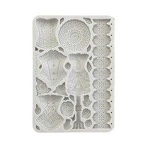 KACMA543 Silicon Mold A5 Old Lace Mannequins