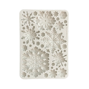 KACMA545 Silicon Mold A5 Dewdrops Snowflakes
