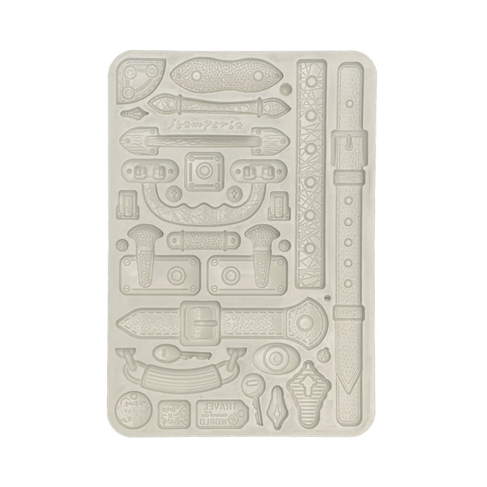 KACMA548 Silicon Mold A5 Art of Travelling Belts and Handles