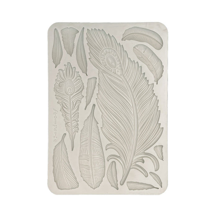 KACMA552 Silicon Mold A5 Masquerade Feathers