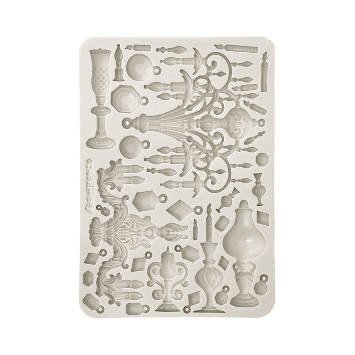 KACMA555 Silicon Mold A5 Masquerade Candle Holders