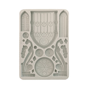 KACMA569 Silicon Mold A5 Master of Magic Gothic Architecture