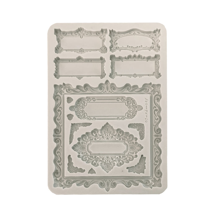 KACMA571 Silicon Mold A5 Master of Magic Gothic Label