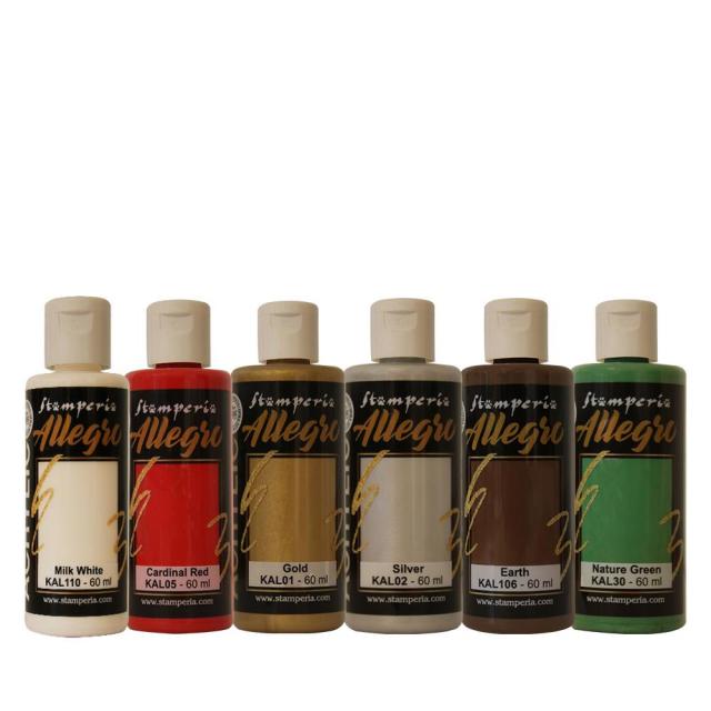 KALKIT40 Allegro Acrylic Paint Christmas