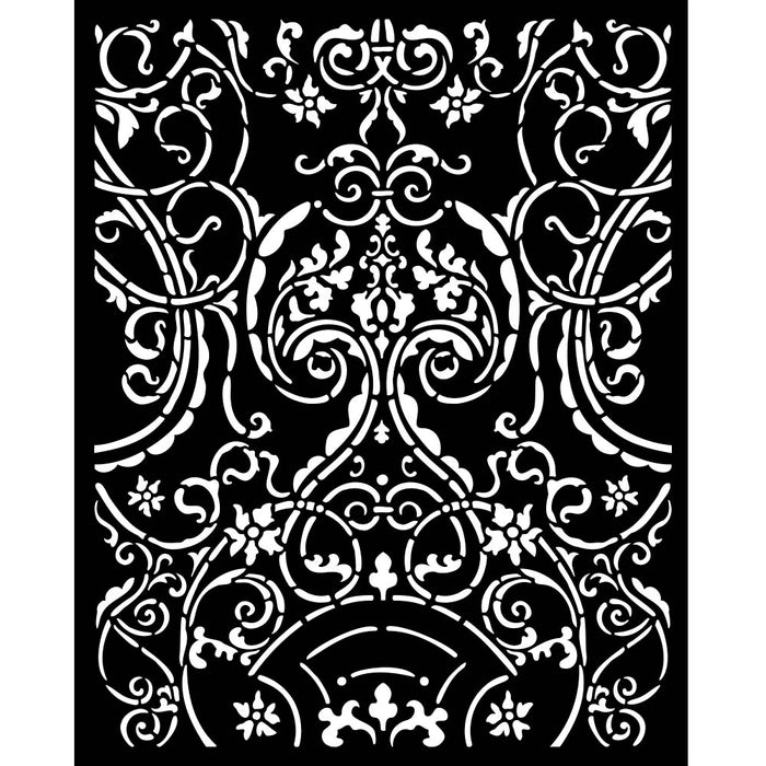 KSTD155 Thick Stencil 20x25 Sir Vagabond Fantasy World Metal Decor