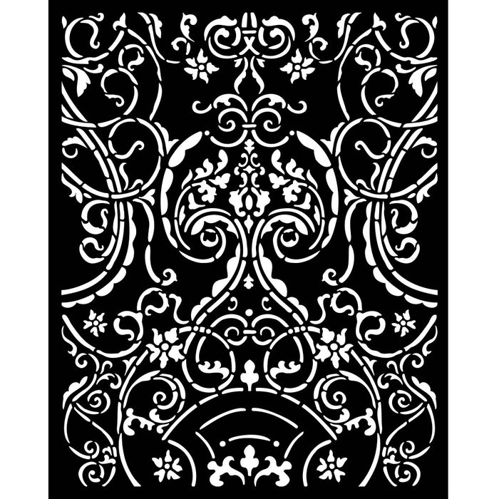 KSTD155 Thick Stencil 20x25 Sir Vagabond Fantasy World Metal Decor