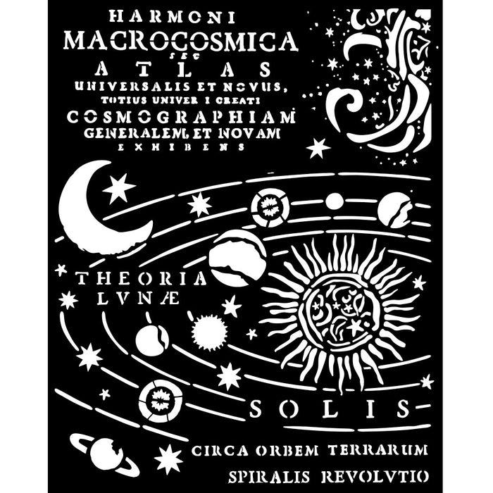 KSTD166 Thick Stencil 20x25 Fortune Constellation