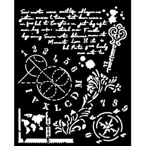 KSTD171 Thick Stencil 20x25 Alterego Key Numbers