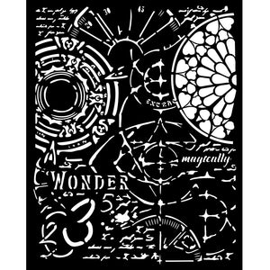 KSTD175 Thick Stencil 20x25 Master of Magic Texture