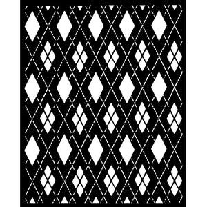 KSTD176 Thick Stencil 20x25 Master of Magic Rhombus