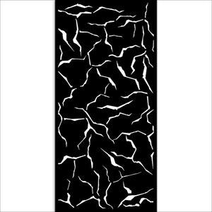 KSTDL101 Thick Stencil 12x25 Golden Harmony Crackle