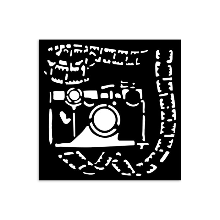 KSTDS09 Thick Stencil 12 x 12 Art of Travelling Photography
