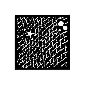 KSTDS39 Thick Stencil 12 x 12 Silent Sea Net