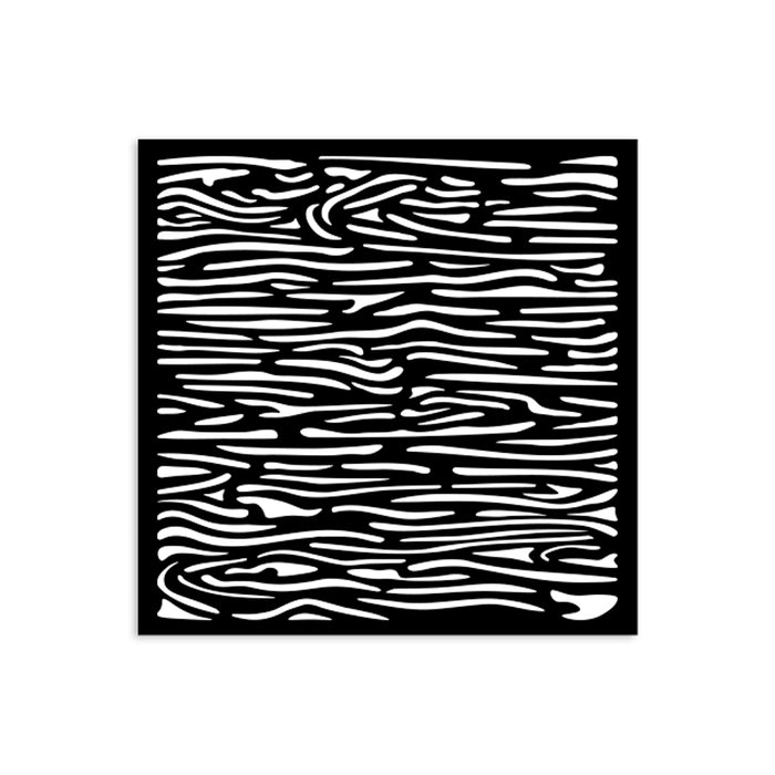 KSTDS46 Thick Stencil 12 x 12 Silent Sea Wood