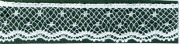 L231 French Val Cotton 3/8" Price per yard White