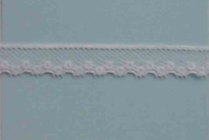 L272 French Val Cotton 1/2" Price per yard White