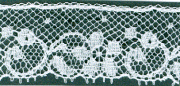 L274 French Val Cotton 3/4" Price per yard White
