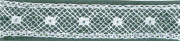 L275 French Val Cotton Insertion 3/8" Price per yard White