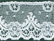 L324 English Cotton 1 1/2" Price per 1 yard pkg White