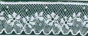 L392 French Val Cotton 3/4" Price per yard White