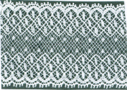 L401 French Val Cotton 1 1/4" Price per yard White
