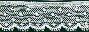 L457 French Val Cotton 5/8" Price per yard White