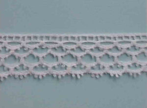 L609 English Cotton 3/4" Price per yard White
