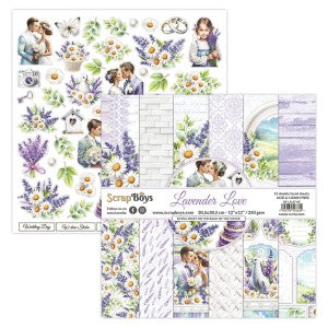 Lavender Love 12 x 12 Double Sided Pad