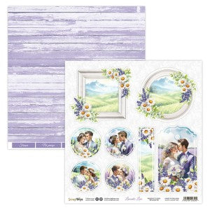 Lavender Love 03 Double Sided 12 x 12