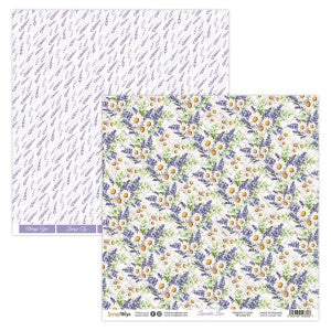 Lavender Love 04 Double Sided 12 x 12