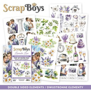 Pop Up Lavender Love 6x6 Double Sided Pad