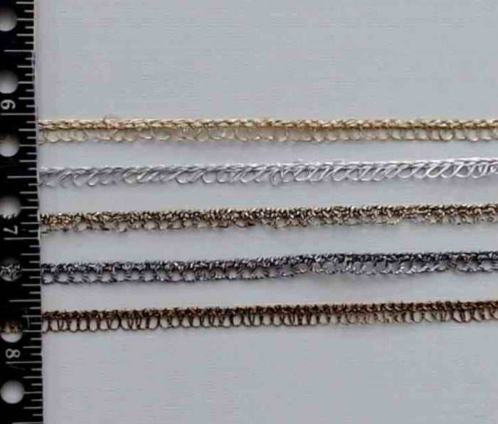 M110 Metallic Loop Trim 10 yds