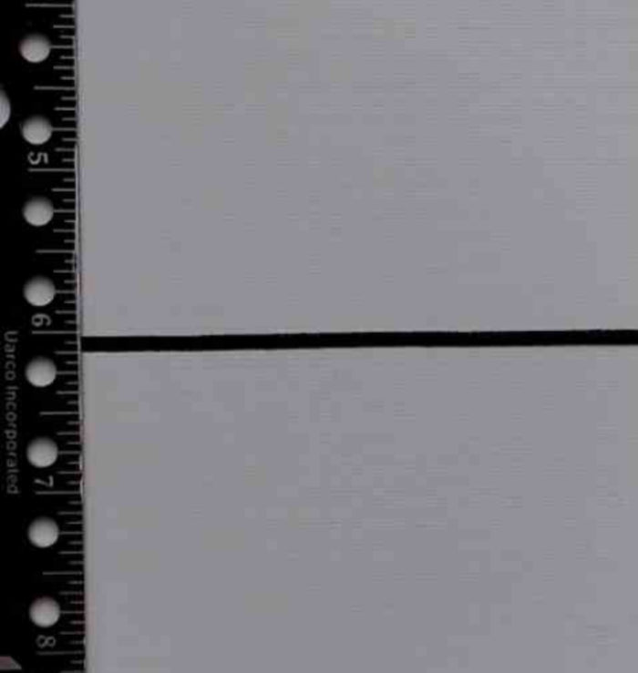 M323 Metallic Flat Ribbon Trim Glossy Black