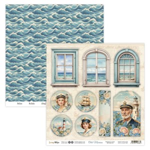 Old Marina 03 Double Sided 12 x 12