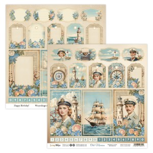 Old Marina 06 Double Sided 12 x 12