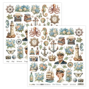 Old Marina 07 Double Sided 12 x 12