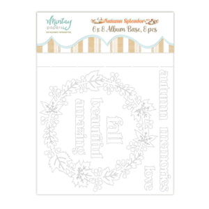 Autumn Splendor 6 x 8 Chipboard Album Set/8